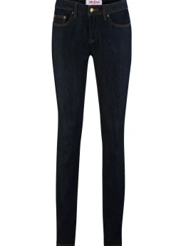 bonprix bonprix Tallas Pequeñas>Vaqueros skinny, mid waist, elásticos Azul oscuro denim