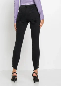 Mujer bonprix bonprix Vaqueros skinny, mid waist, elásticos
