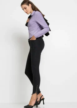 Mujer bonprix bonprix Vaqueros skinny, mid waist, elásticos