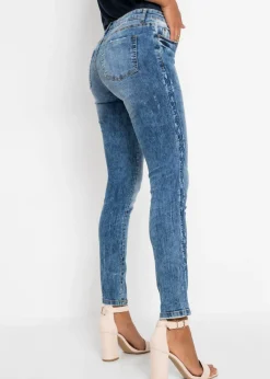 Mujer bonprix bonprix Vaqueros skinny, mid waist, elásticos