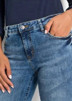 Mujer bonprix bonprix Vaqueros skinny, mid waist, elásticos