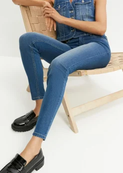 Mujer bonprix bonprix Vaqueros skinny, mid waist, elásticos