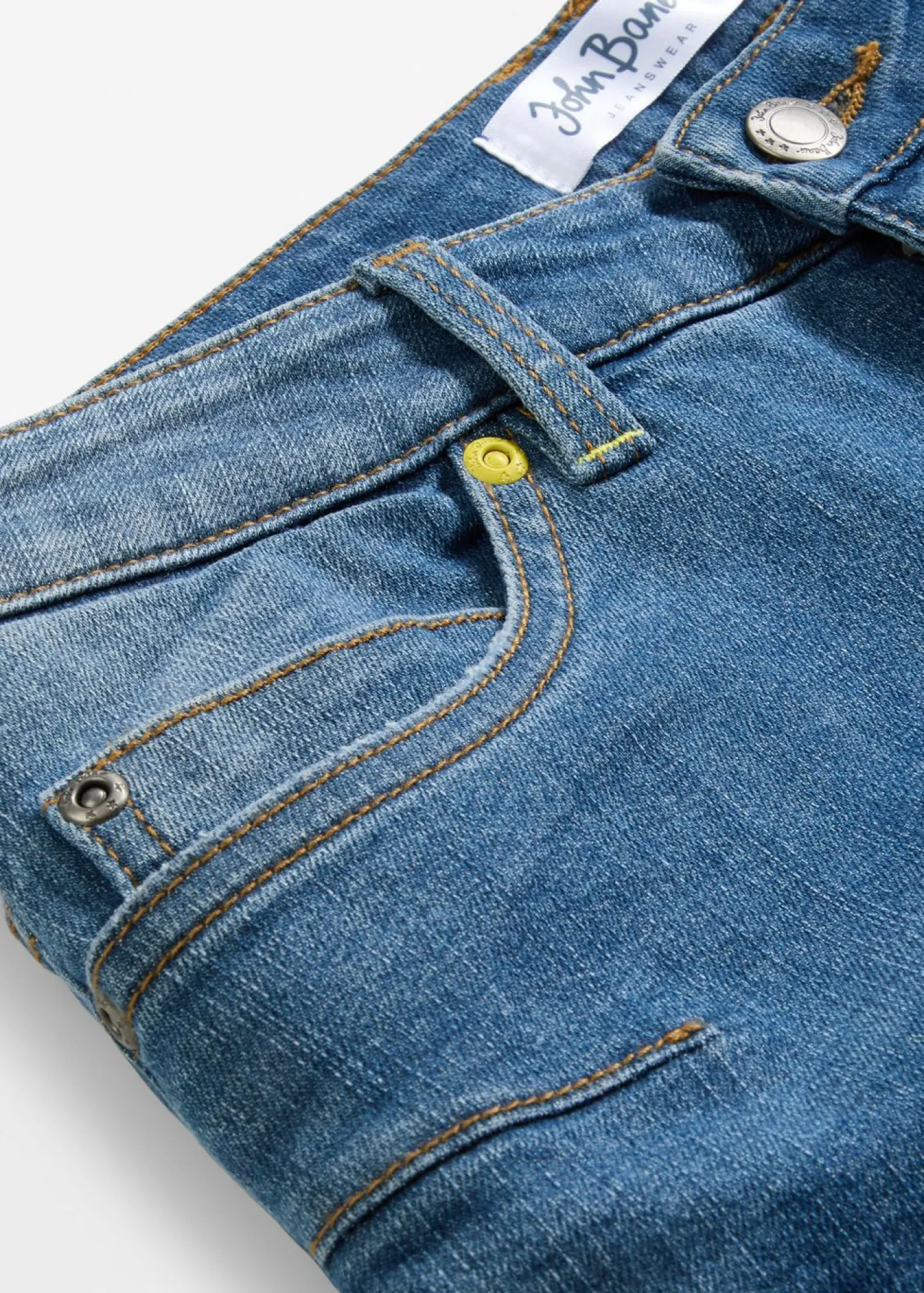 bonprix bonprix Ropa 9 A 16 Años·Jeans|Ropa 9 A 16 Años·Chaquetas Y Ropa Outdoor>Vaqueros slim fit térmicos con forro de franela, tapered Denim