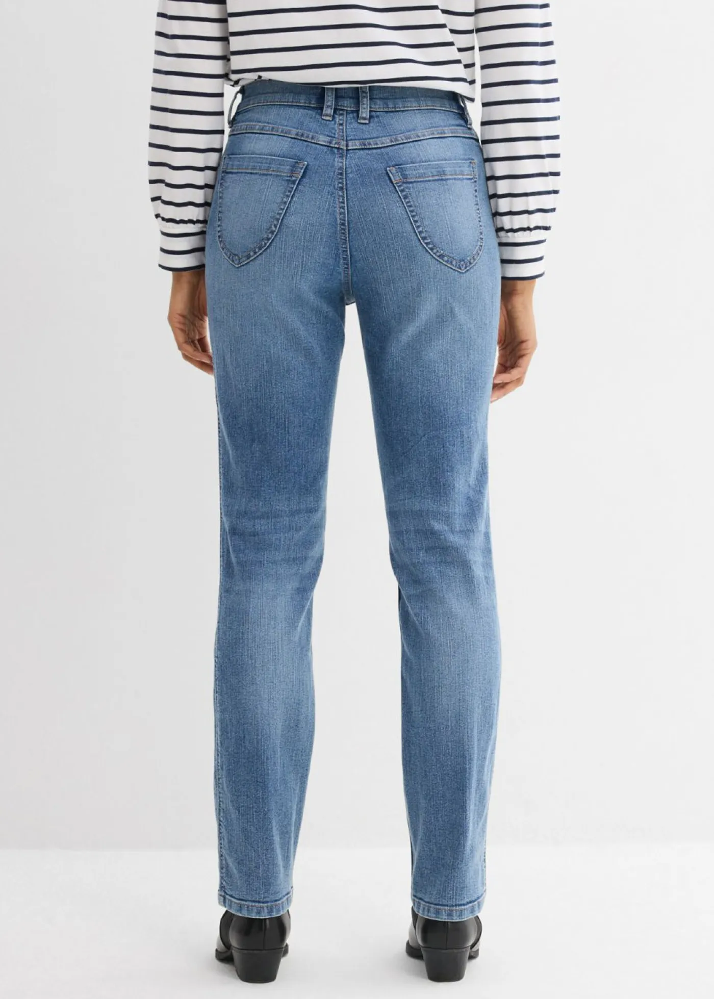 Mujer bonprix bonprix Vaqueros straight, high waist