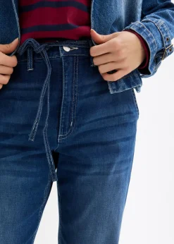 Mujer bonprix bonprix Vaqueros straight, loose fit, high waist, con cintura cómoda