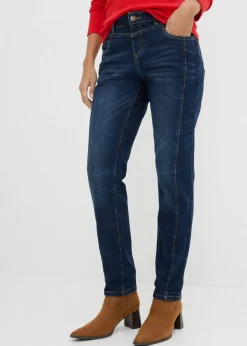 Mujer bonprix bonprix Vaqueros straight, mid waist