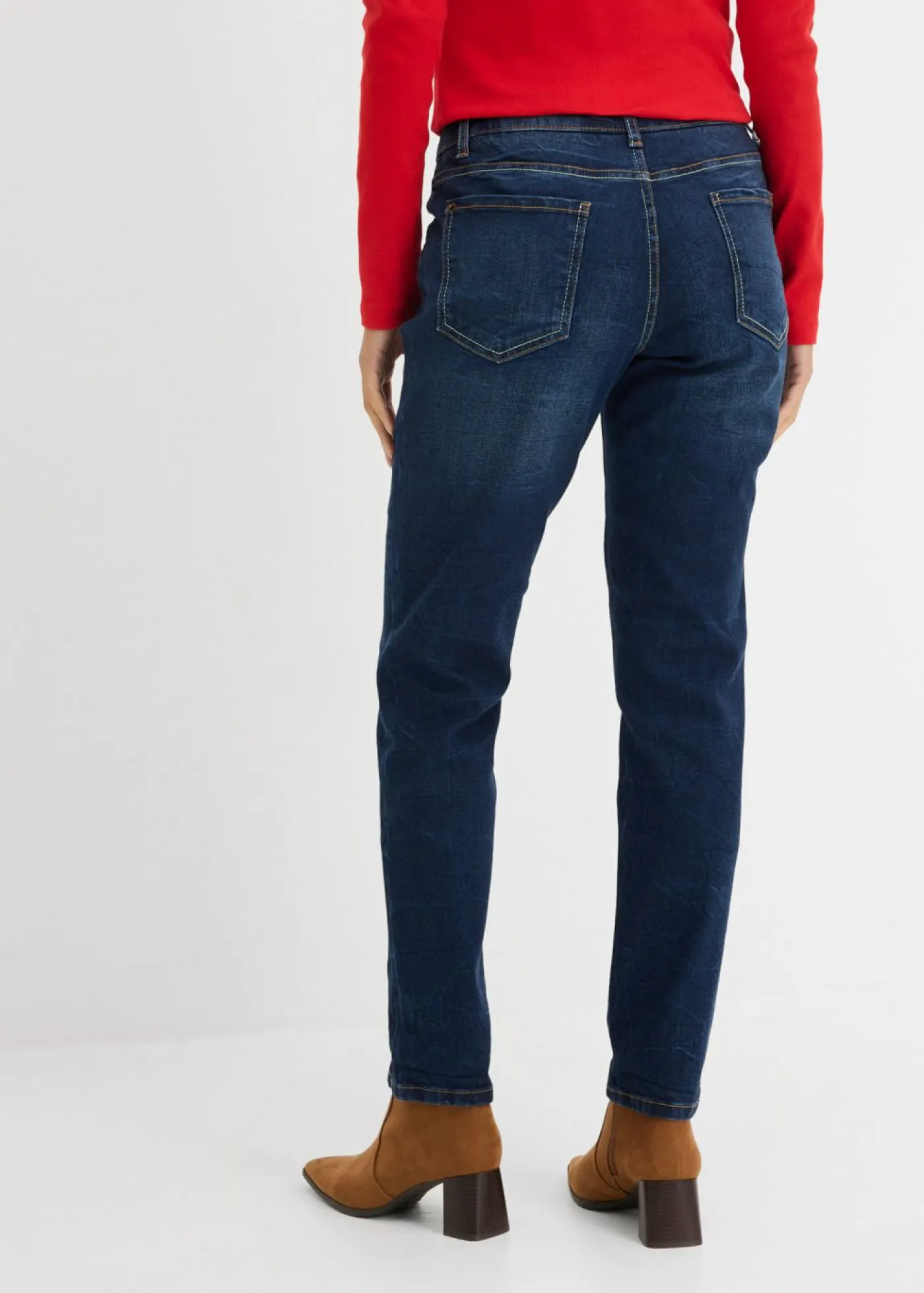 Mujer bonprix bonprix Vaqueros straight, mid waist