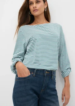 Mujer bonprix bonprix Vaqueros straight, mid waist, elásticos