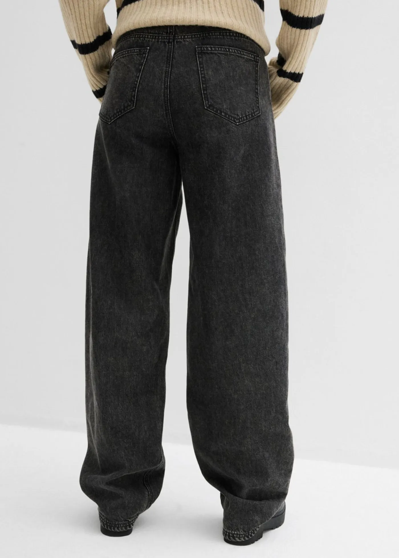 Mujer bonprix bonprix Vaqueros tipo balloon con talle medio