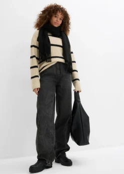 Mujer bonprix bonprix Vaqueros tipo balloon con talle medio