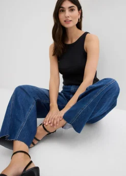 Mujer bonprix bonprix Vaqueros tipo balloon, high waist, súper suaves