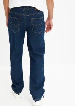 Hombre bonprix bonprix Vaqueros térmicos classic fit, con forro suave de franela, straight