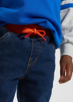 Niños bonprix bonprix Vaqueros térmicos con corte regular, forro de punto y diseño recto