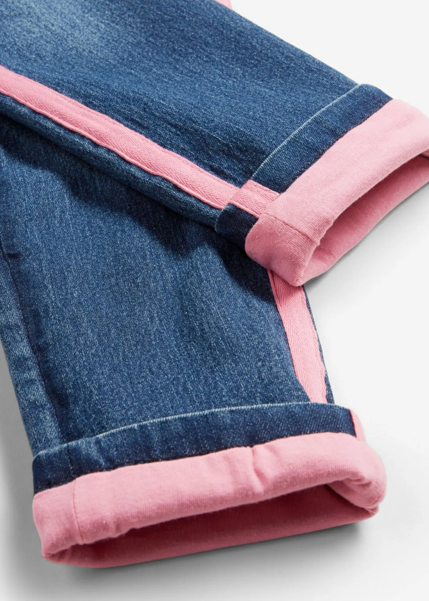 bonprix bonprix Ropa 9 A 16 Años·Jeans|Ropa 9 A 16 Años·Chaquetas Y Outdoor>Vaqueros térmicos con forro de punto y talle medio Denim