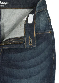 bonprix bonprix Ropa 9 A 16 Años·Jeans|Ropa 9 A 16 Años·Chaquetas Y Ropa Outdoor>Vaqueros térmicos con forro polar y corte recto denim oscuro