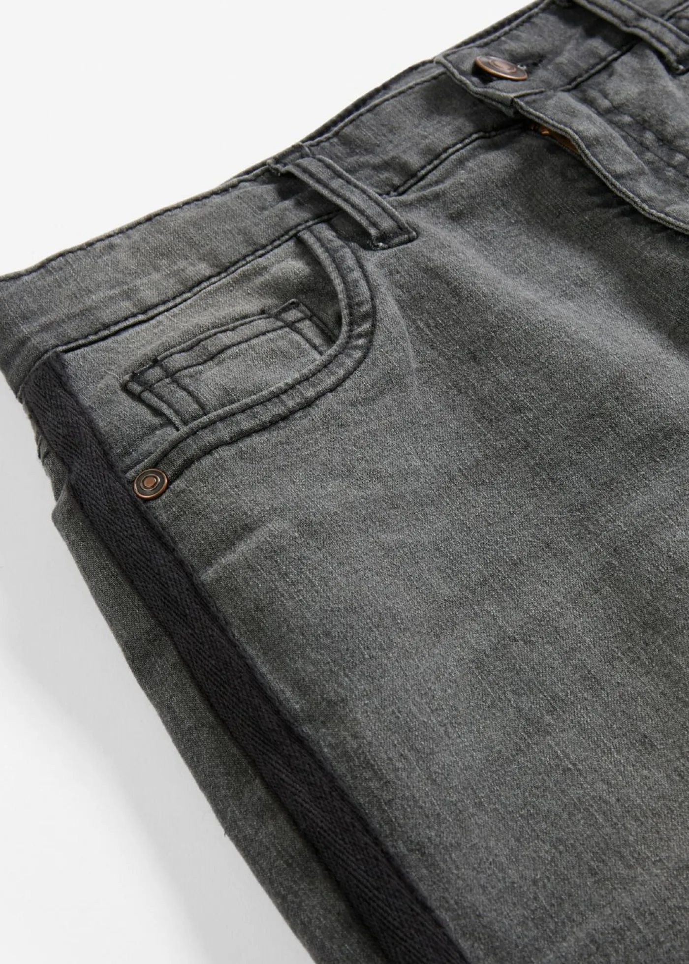 Niños bonprix bonprix Vaqueros térmicos con forro de punto y talle medio