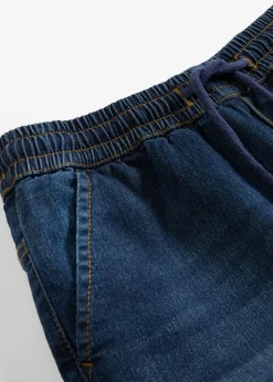 Niños bonprix bonprix Vaqueros térmicos rectos sin cierre con corte regular y forro de punto