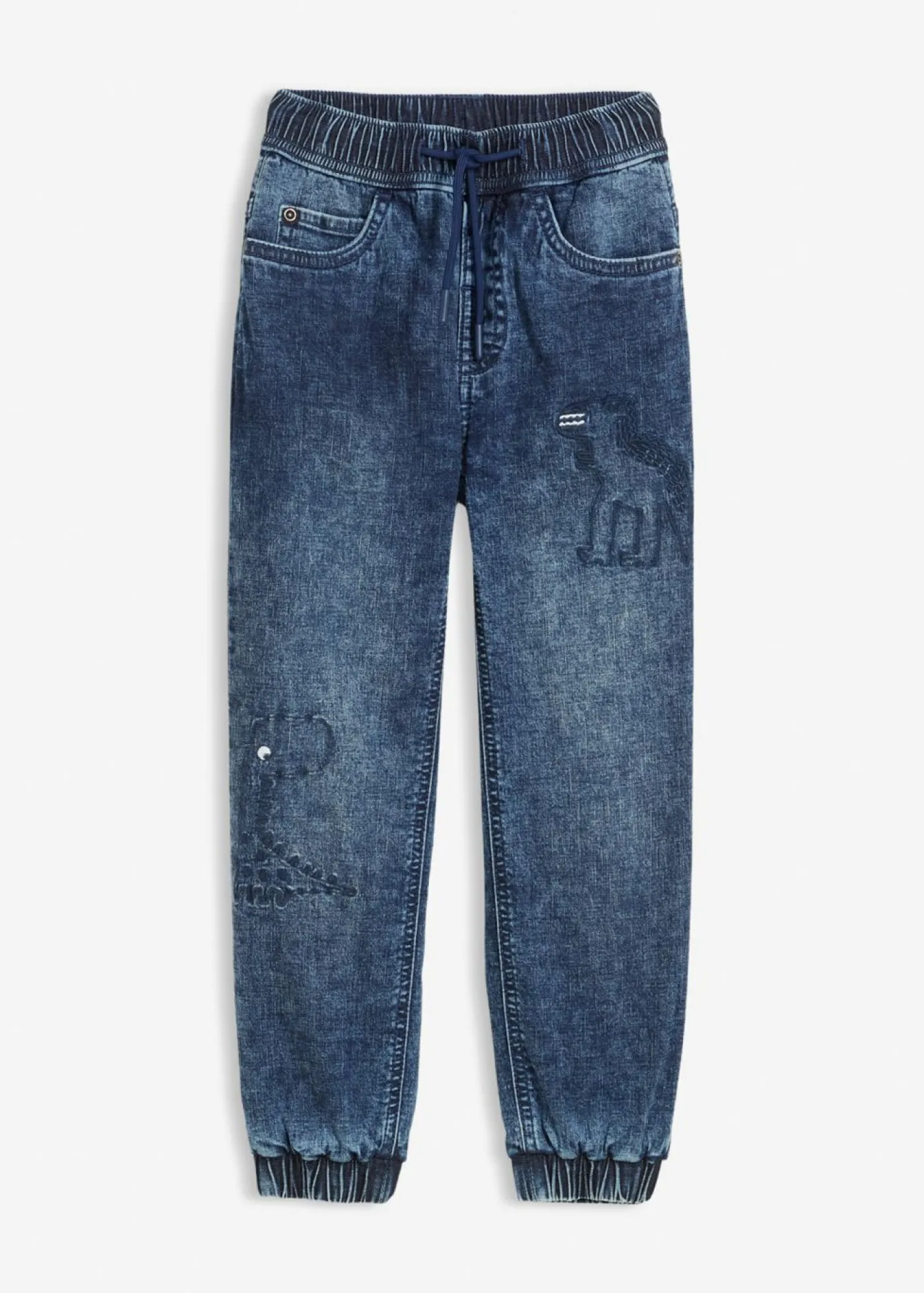 bonprix bonprix Ropa 2 A 9 Años·Vaqueros Y Pantalones|Ropa 2 A 9 Años·Prendas Exteriores Y Outdoor>Vaqueros térmicos sin cierre con corte regular y forro de punto Denim