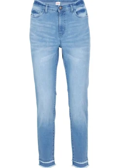 Mujer bonprix bonprix Vaqueros ultrasuaves de corte capri