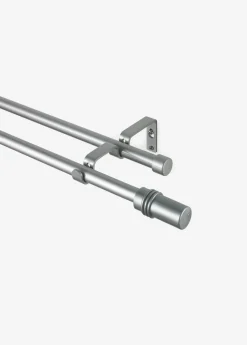 bonprix bonprix Muebles De Sala De Estar·Barras Y Accesorios De Cortina|Accesorios Para Cortinas>Varilla de la cortina con el cilindro de la pieza final Plata