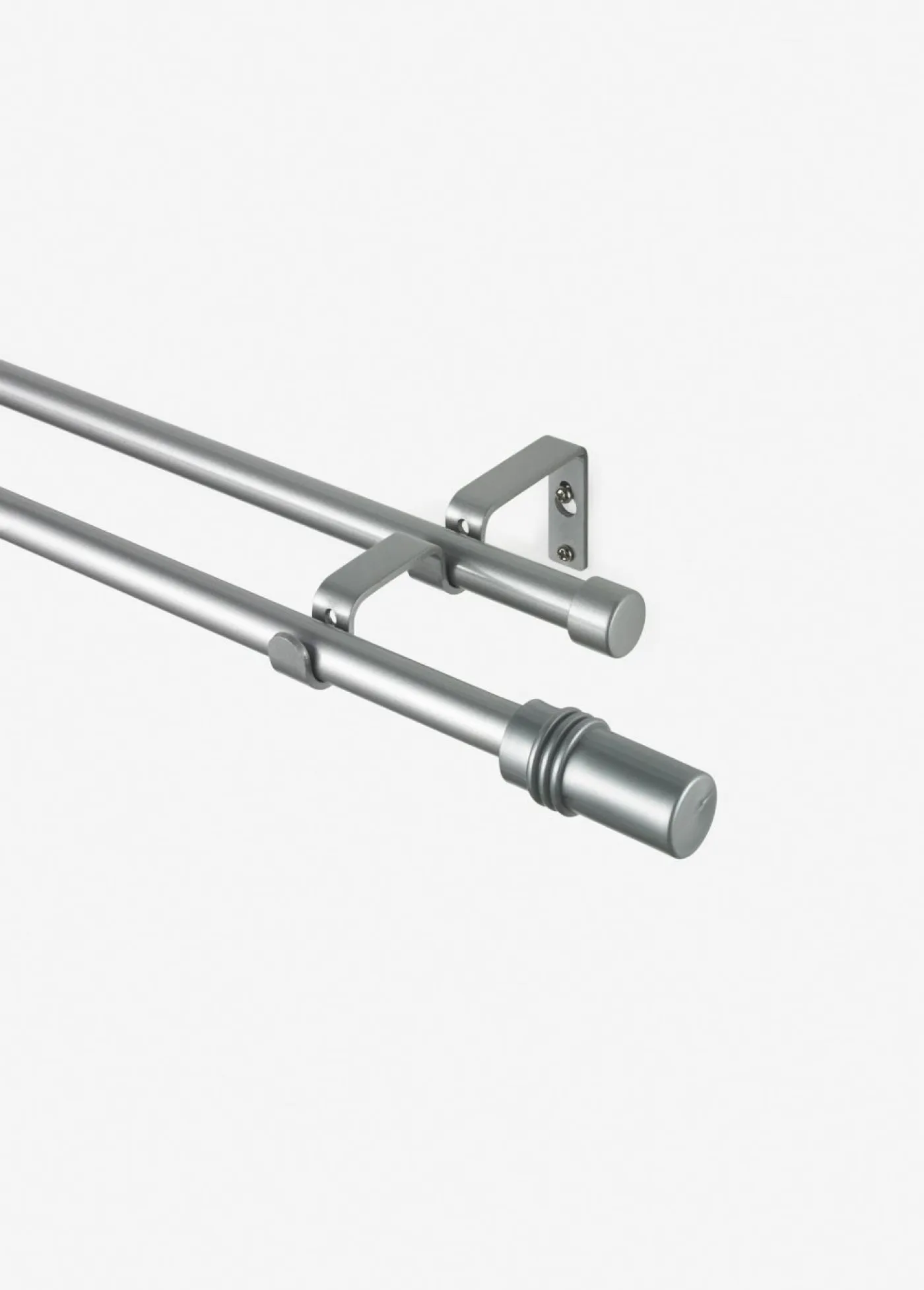 bonprix bonprix Muebles De Sala De Estar·Barras Y Accesorios De Cortina|Accesorios Para Cortinas>Varilla de la cortina con el cilindro de la pieza final Plata