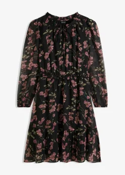 bonprix bonprix Vestidos>Vestido Negro con flores