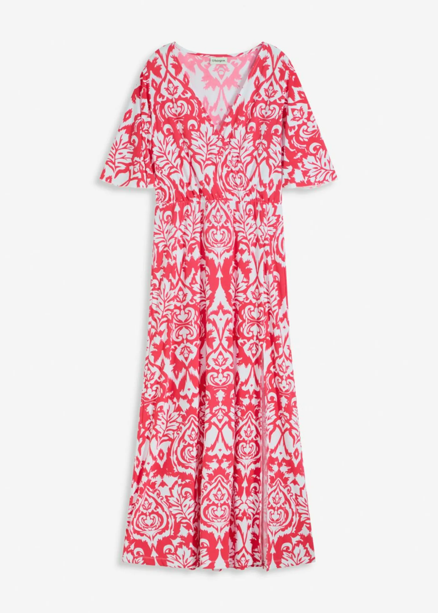 bonprix bonprix Vestidos>Vestido Rosa-blanco estampado