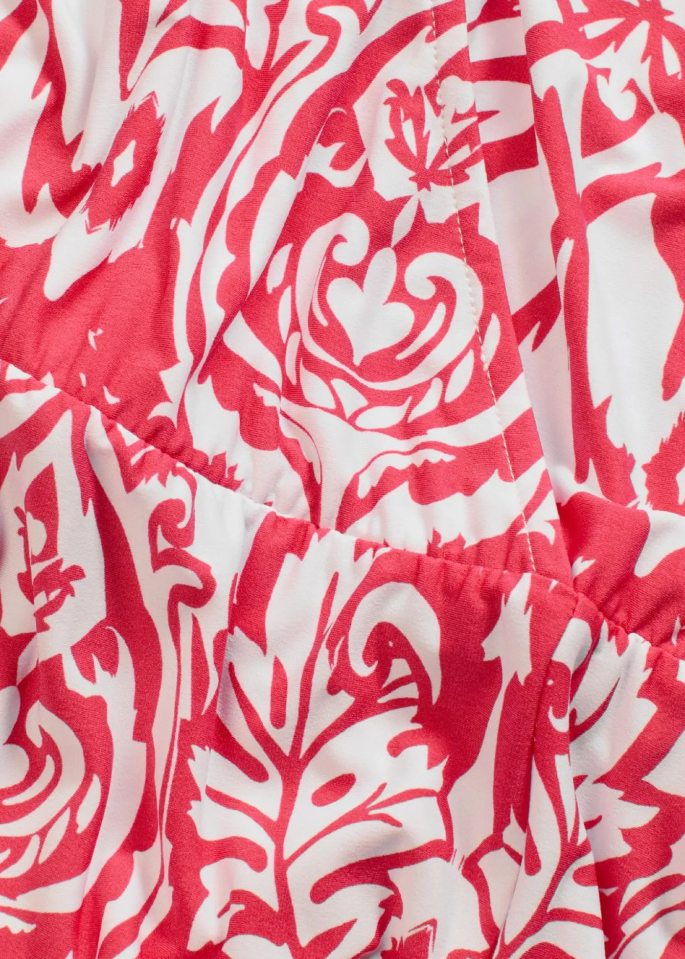 bonprix bonprix Vestidos>Vestido Rosa-blanco estampado