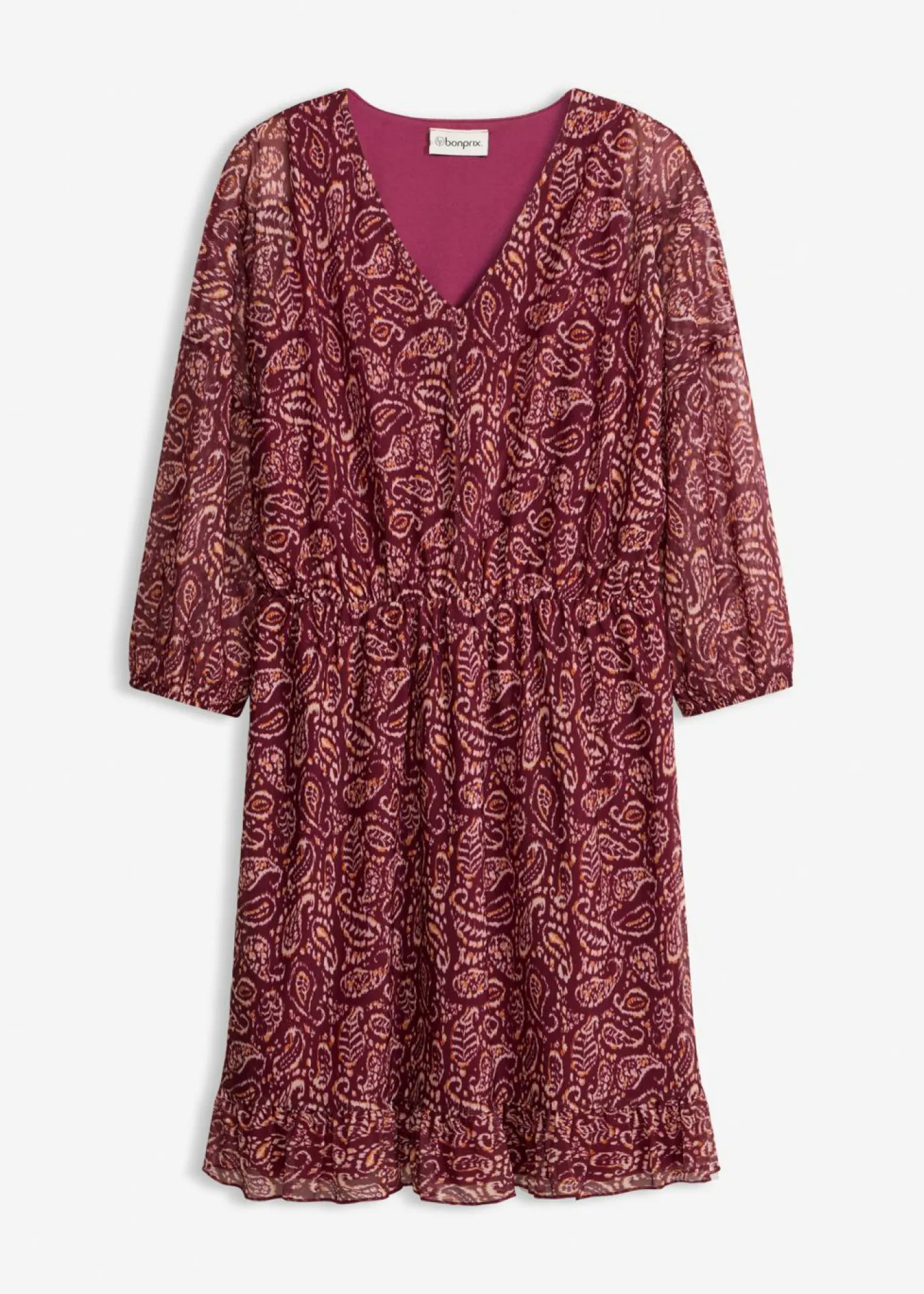 bonprix bonprix Vestidos>Vestido Rojo rubí