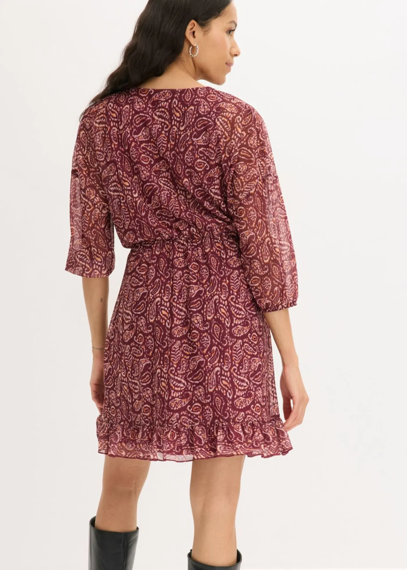 bonprix bonprix Vestidos>Vestido Rojo rubí