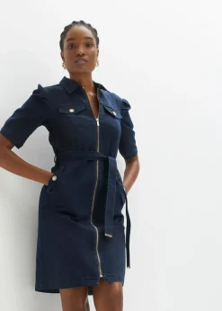 bonprix bonprix Vestidos>Vestido denim oscuro