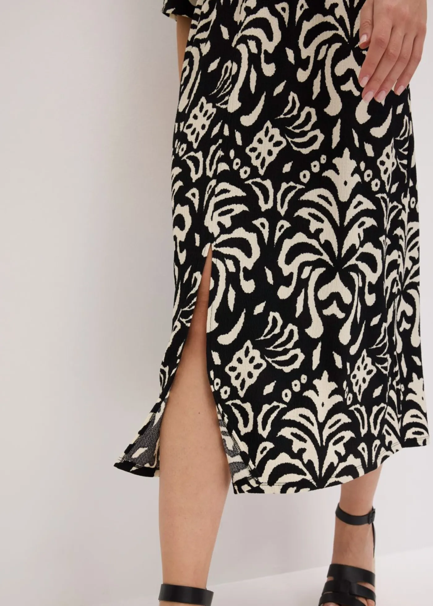 bonprix bonprix Vestidos|Novedades>Vestido Negro-blanco