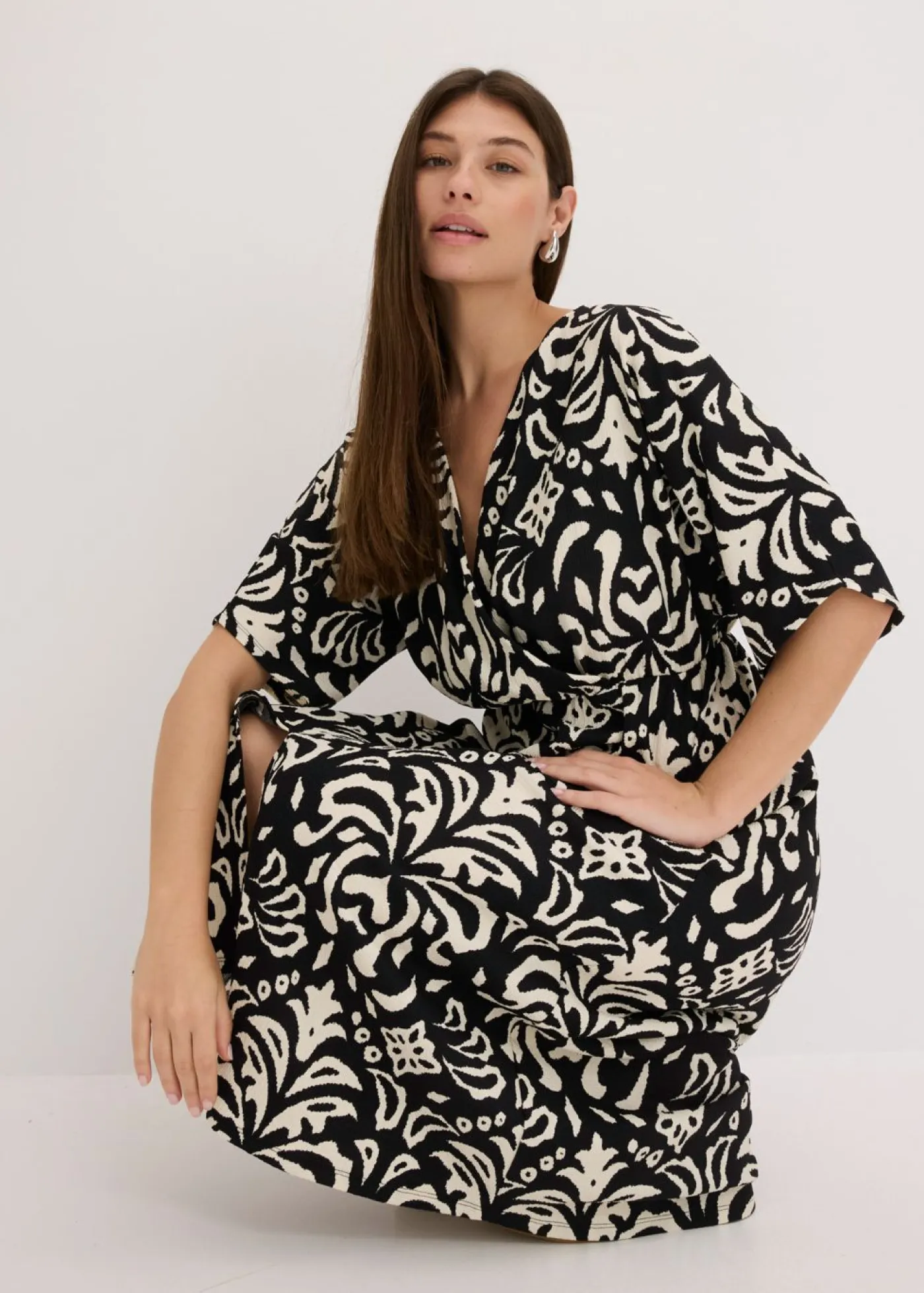 bonprix bonprix Vestidos|Novedades>Vestido Negro-blanco