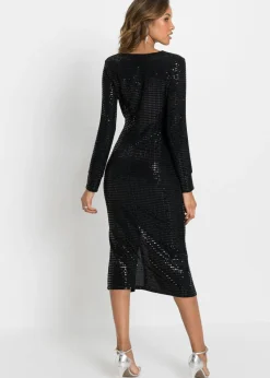 Mujer bonprix bonprix Vestido ajustado de lentejuelas