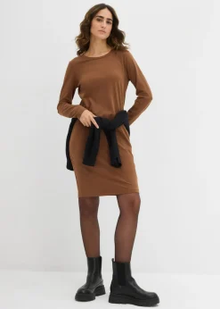 Mujer bonprix bonprix Vestido ajustado de punto (2 unidades)