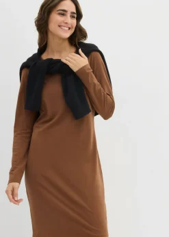 Mujer bonprix bonprix Vestido ajustado de punto (2 unidades)