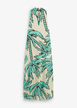 Mujer bonprix bonprix Vestido anudado al cuello con corte en A