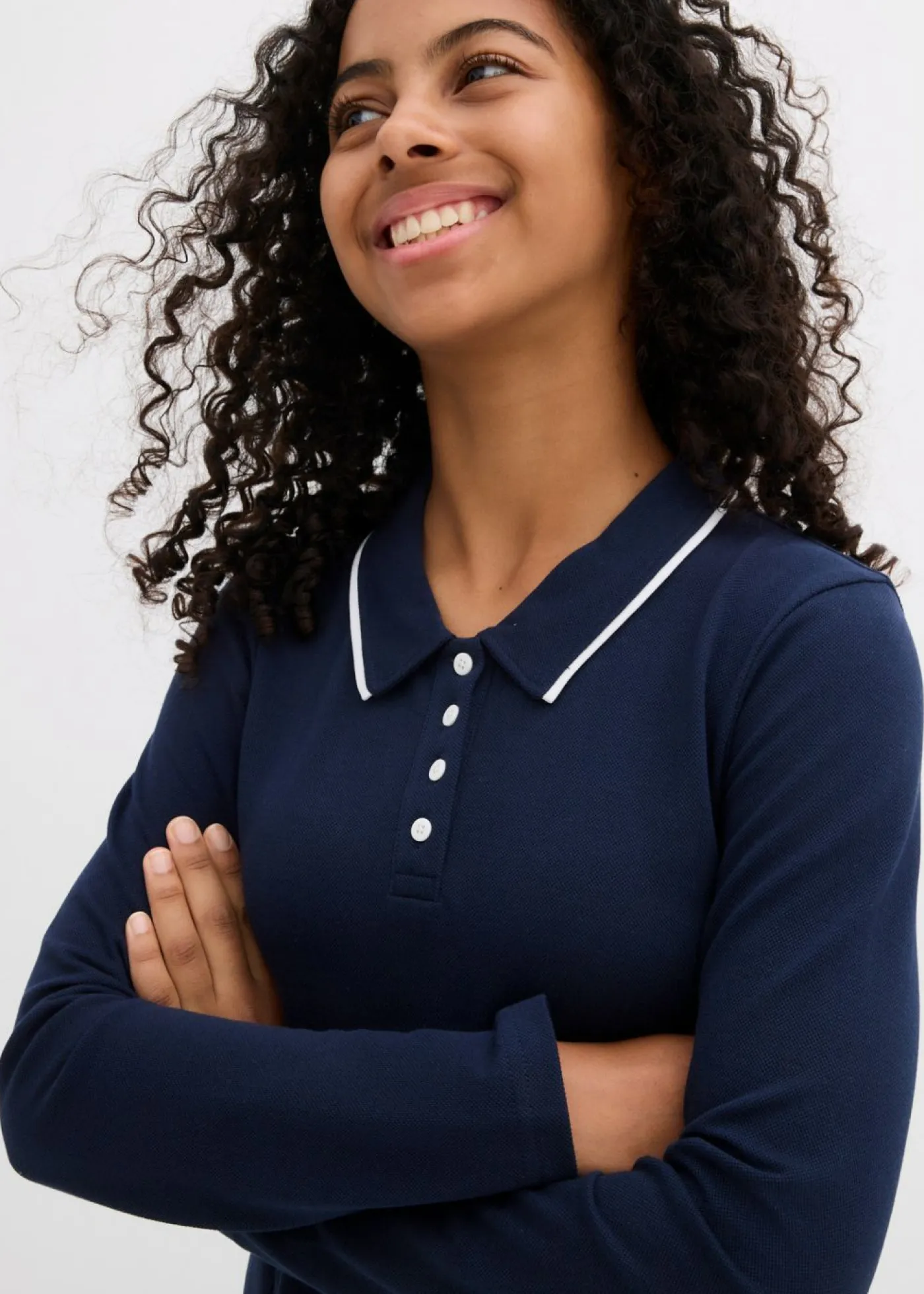 Niños bonprix bonprix Vestido camisero acampanado de algodón orgánico puro