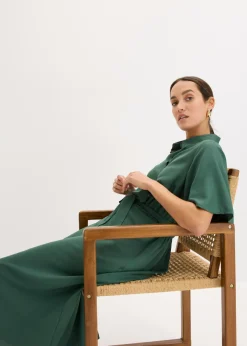 Mujer bonprix bonprix Vestido camisero con cordón