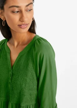 Mujer bonprix bonprix Vestido camisero con encaje