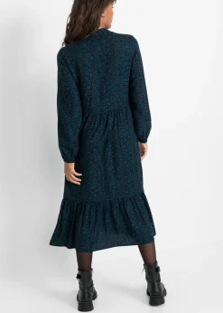 Mujer bonprix bonprix Vestido camisero con estampado de leopardo