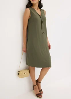 Mujer bonprix bonprix Vestido camisero con lazo