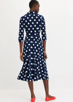 Mujer bonprix bonprix Vestido camisero con lazo (2 piezas)