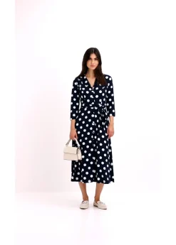 Mujer bonprix bonprix Vestido camisero con lazo (2 piezas)