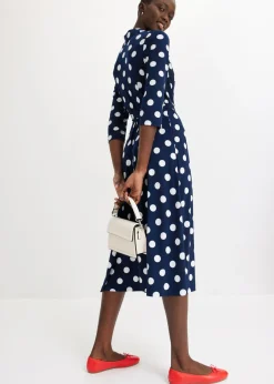 Mujer bonprix bonprix Vestido camisero con lazo (2 piezas)