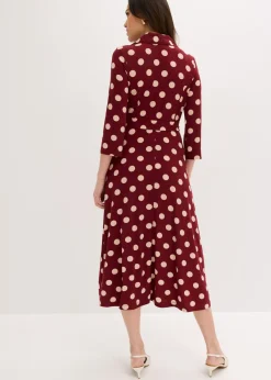 Mujer bonprix bonprix Vestido camisero con lazo (2 piezas)