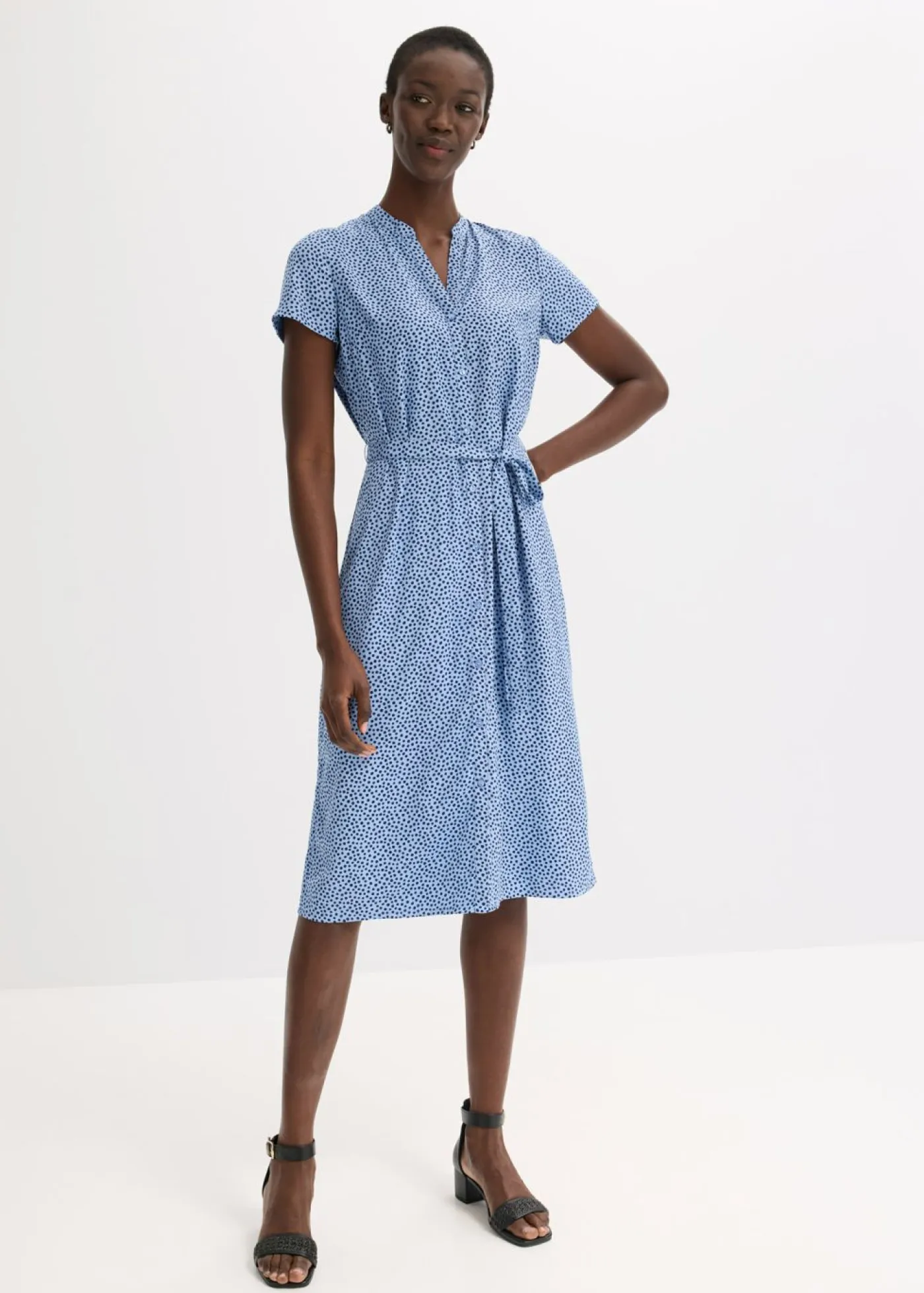 Mujer bonprix bonprix Vestido camisero con lunares