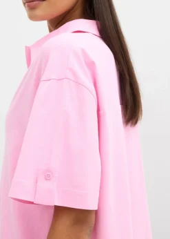 Mujer bonprix bonprix Vestido camisero confeccionado con mezcla de algodón orgánico elástico