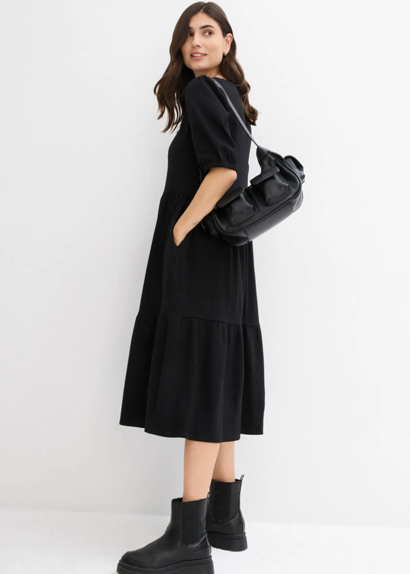 Mujer bonprix bonprix Vestido camisero de algodón puro