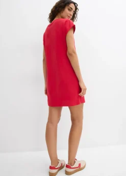 Mujer bonprix bonprix Vestido camisero de algodón orgánico puro (2 unidades)